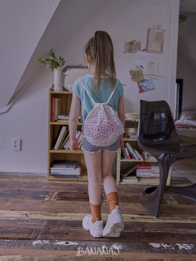 Banana J - Korean Children Fashion - #minifashionista - Lace Square Tee - 5