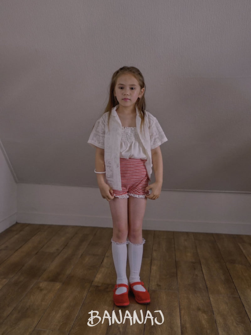 Banana J - Korean Children Fashion - #prettylittlegirls - One Top Lace Shirts - 7