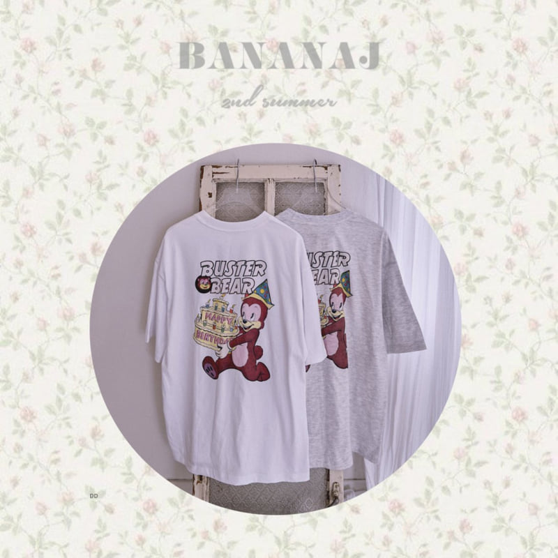 Banana J - Korean Women Fashion - #momslook - Adult Happy Birthday Tee