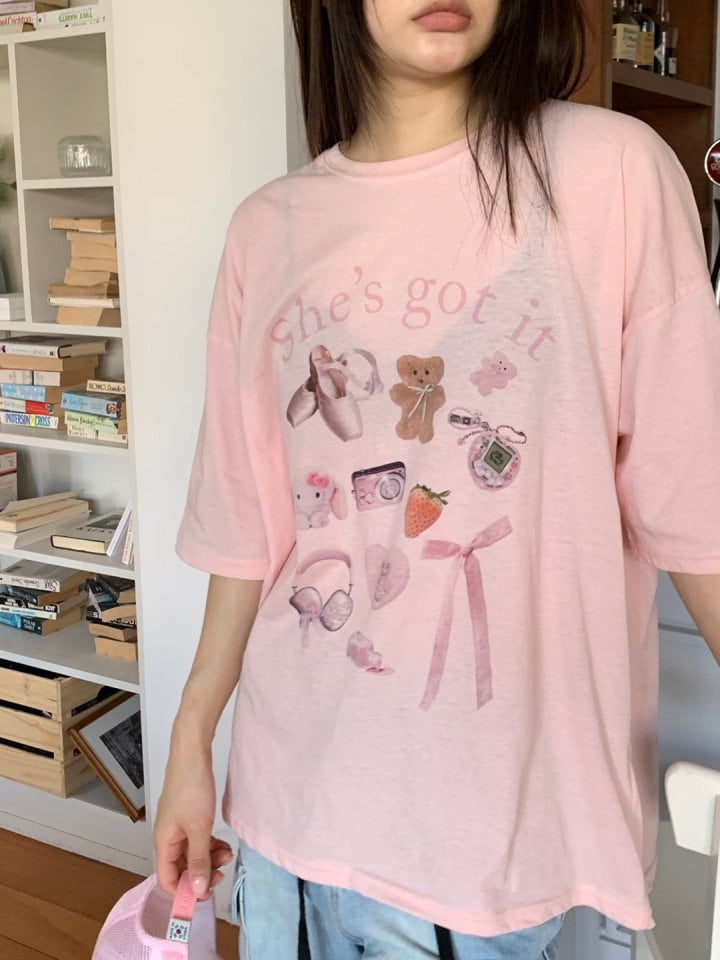 Bricklane - Korean Women Fashion - #momslook - Wash Tee - 4