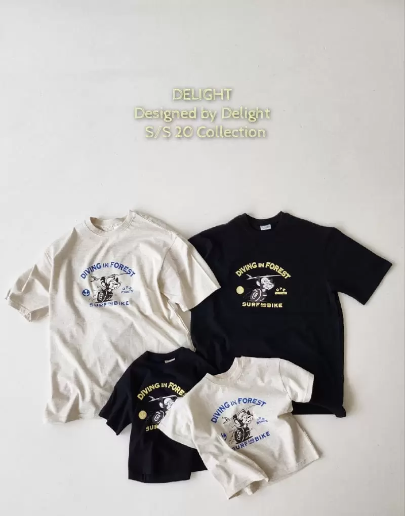 Delight - Korean Children Fashion - #littlefashionista - Diving Mouse Box Tee With Mom - 2