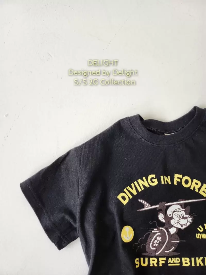 Delight - Korean Children Fashion - #magicofchildhood - Diving Mouse Box Tee With Mom - 4