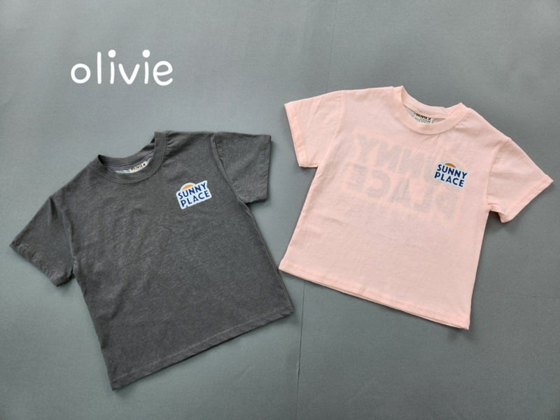 Olivie - Korean Children Fashion - #kidsshorts - Sunny Tee