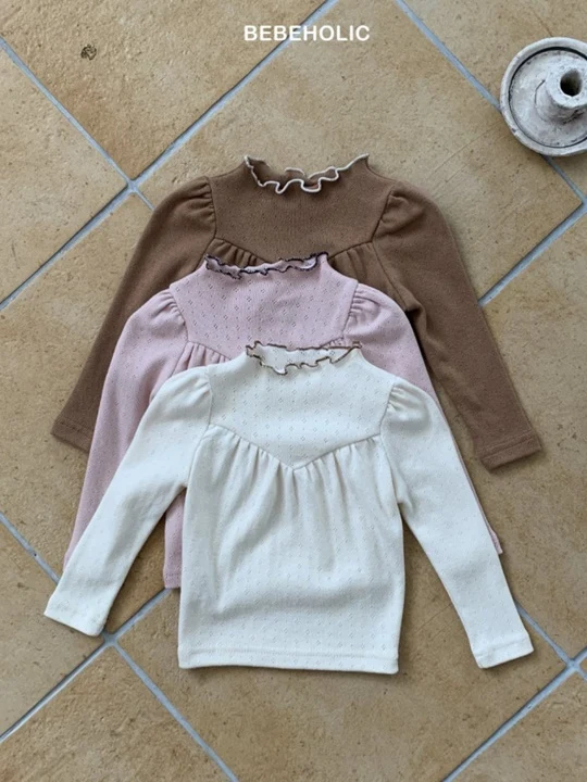 V Shirring Tee