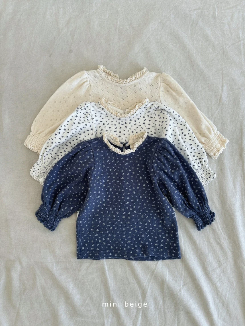 Sleeve Smocked Tee Sleeve Smocked Tee