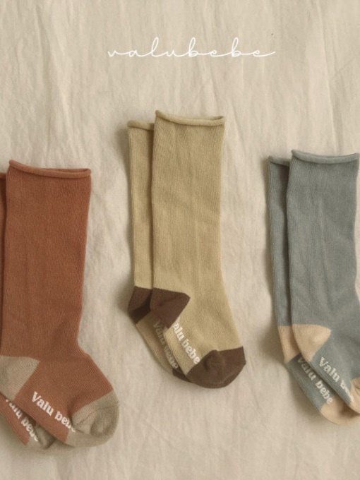 Bebe Combo Roll Down Socks Bebe Combo Roll Down Socks