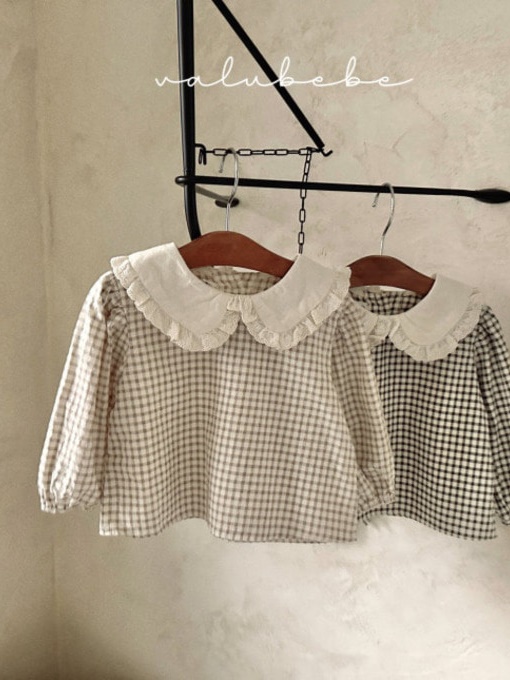 Bebe Classic Check Blouse Bebe Classic Check Blouse