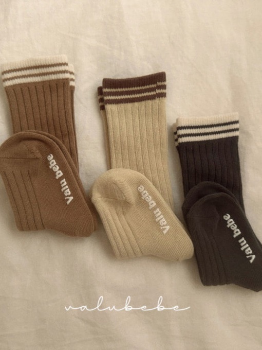 Rib Line Socks Rib Line Socks
