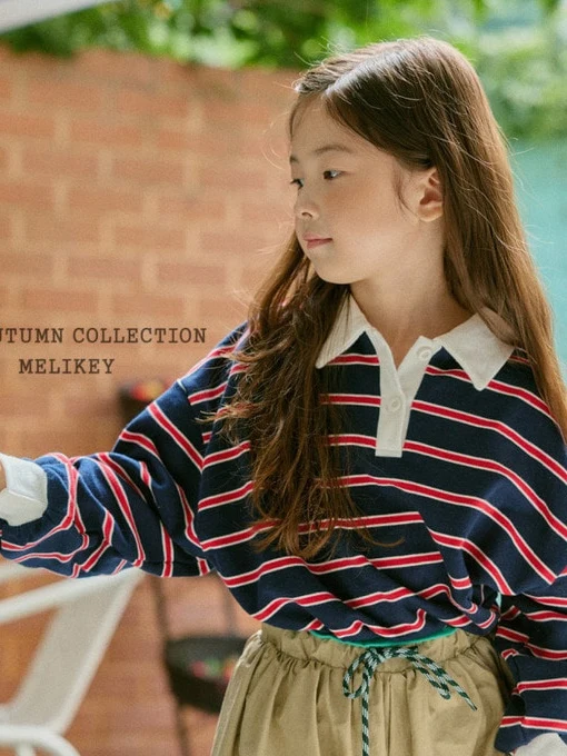 Colored Collar Sweatshirts