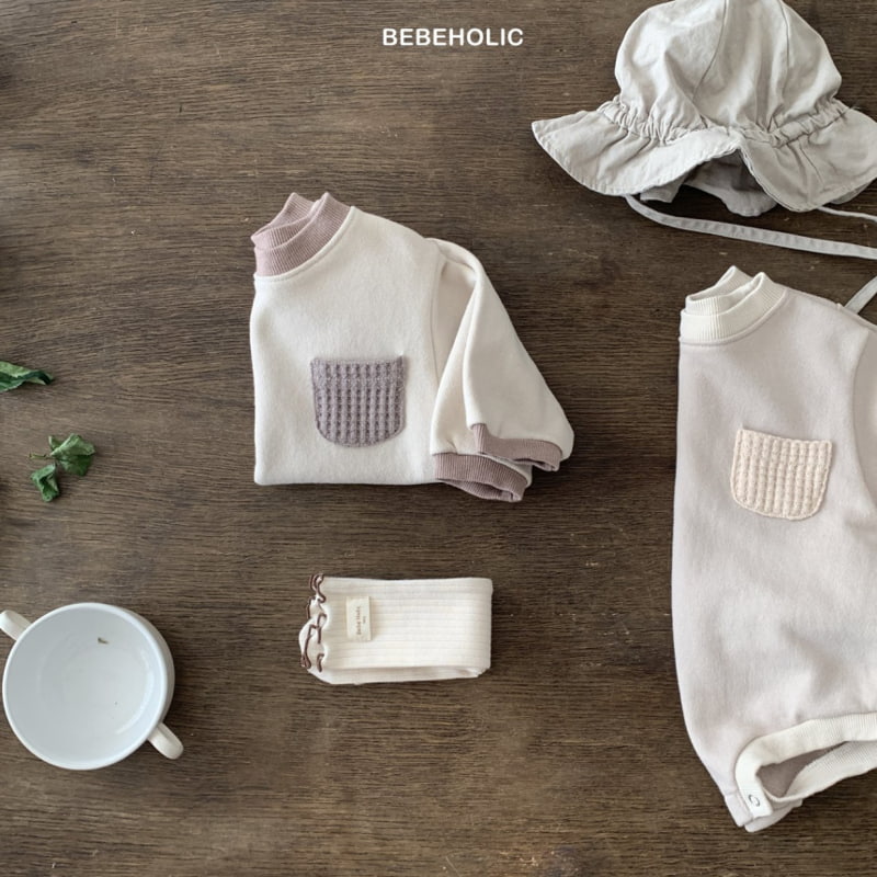 Bebe Holic - Korean Baby Fashion - #babyboutiqueclothing - Pocket Bodysuit - 3