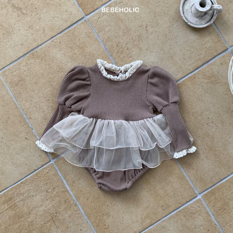Bebe Holic - Korean Baby Fashion - #babyoutfit - Cha Frill Bodysuit - 9