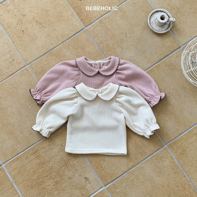 Bebe Holic - Korean Baby Fashion - #babywear - Pin Coat Collar Tee - 6