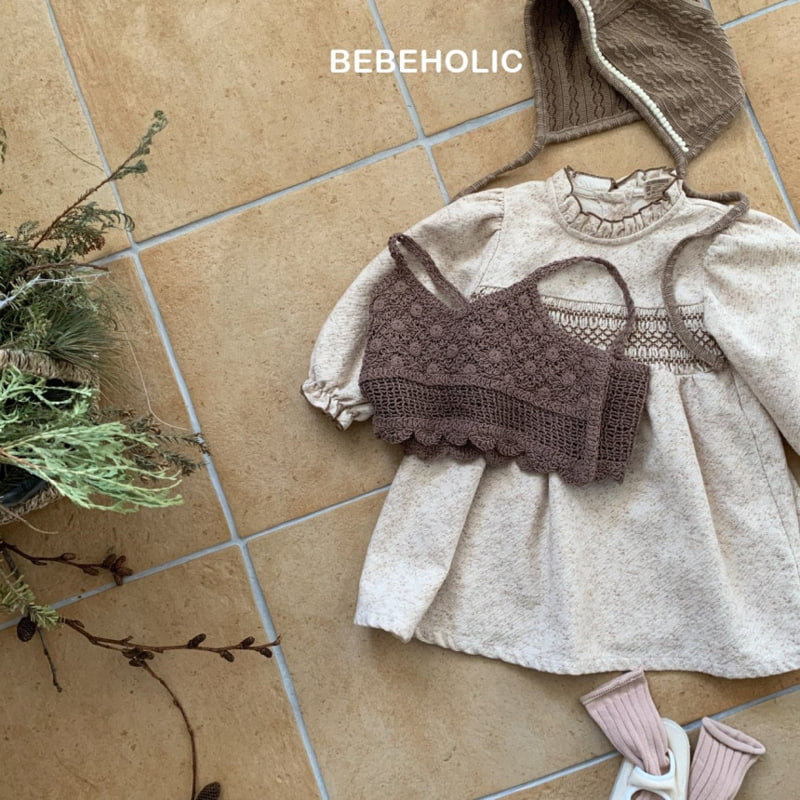 Bebe Holic - Korean Baby Fashion - #onlinebabyshop - Smocked Frill One-piece - 6