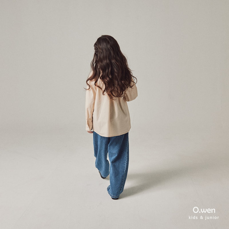 O Wen - Korean Children Fashion - #childrensboutique - Pocket Ribbon Shirts - 3