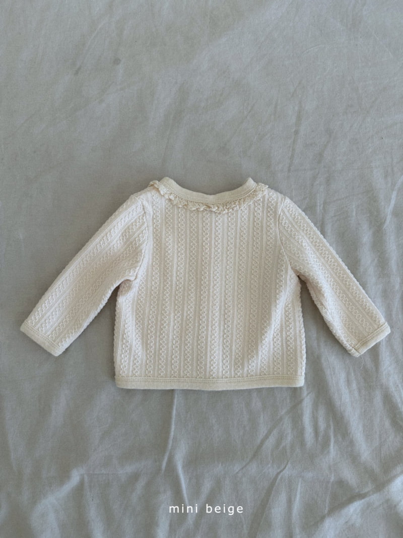 The Beige - Korean Baby Fashion - #babyboutique - Pocket Cardigan - 7