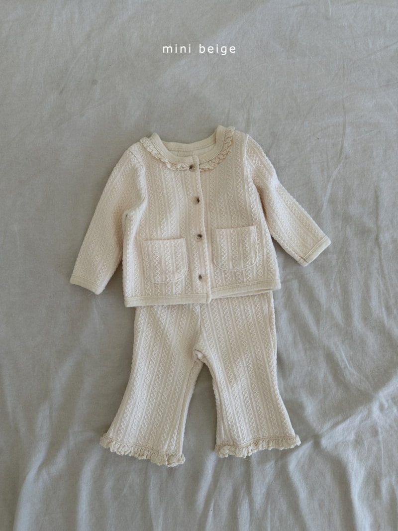 The Beige - Korean Baby Fashion - #babyclothing - Pocket Cardigan - 9