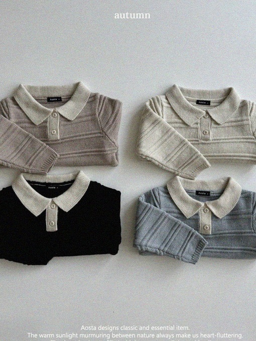 Knit Collar Tee