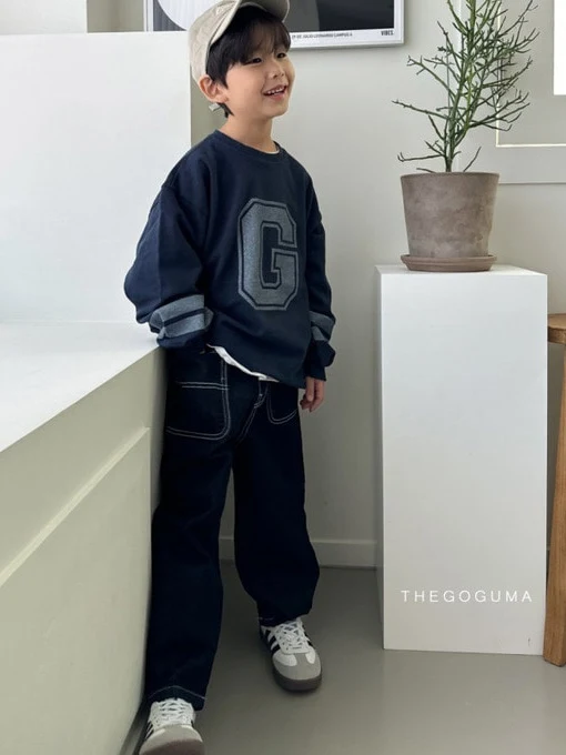 French Denim Pants