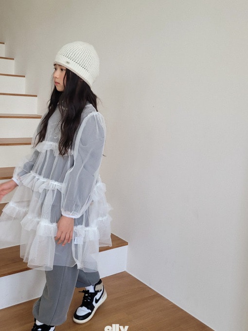 Mesh Pongpong One-piece