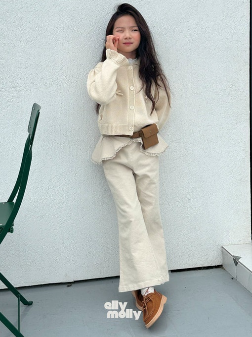 Bobo Frill Bootscut Pants