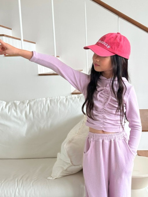 Cover Ribbon Hood Tee