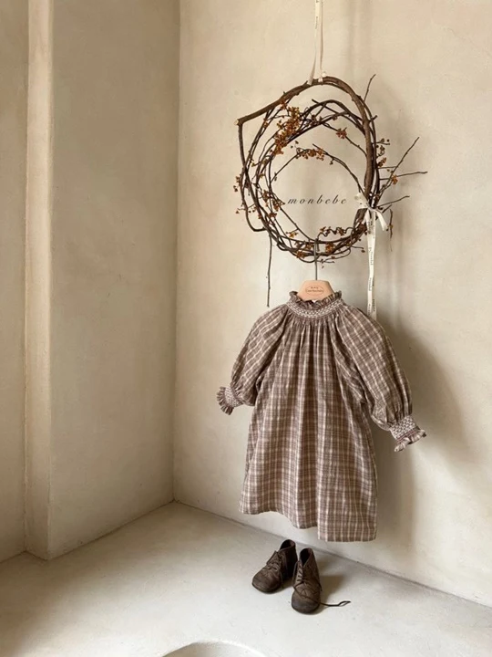 Madeleine Check Dress