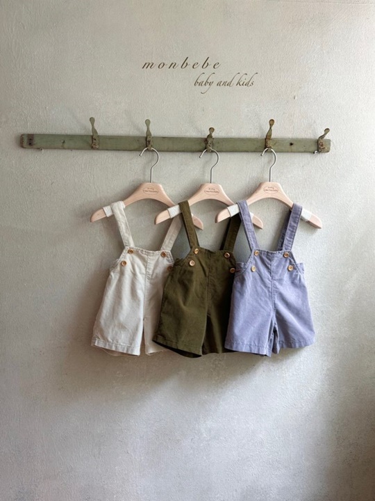 Aki Corduroy Suspender Pants