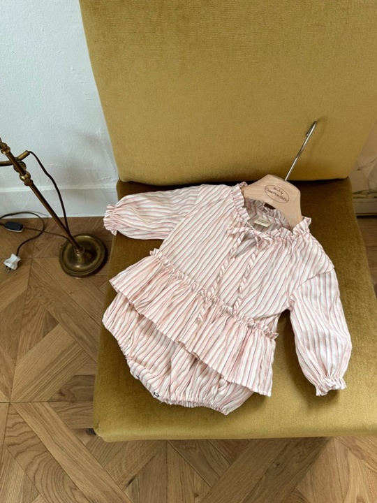 Royal Stripe Bodysuit
