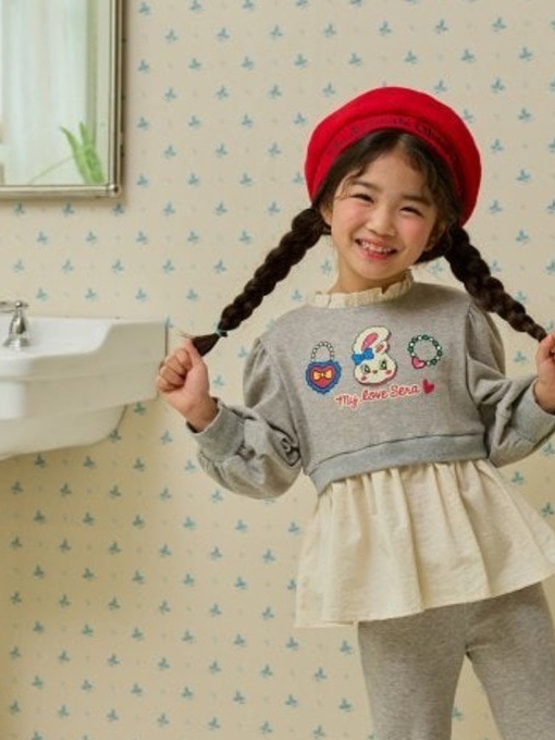 Rabbit Frill Long Tee Rabbit Frill Long Tee