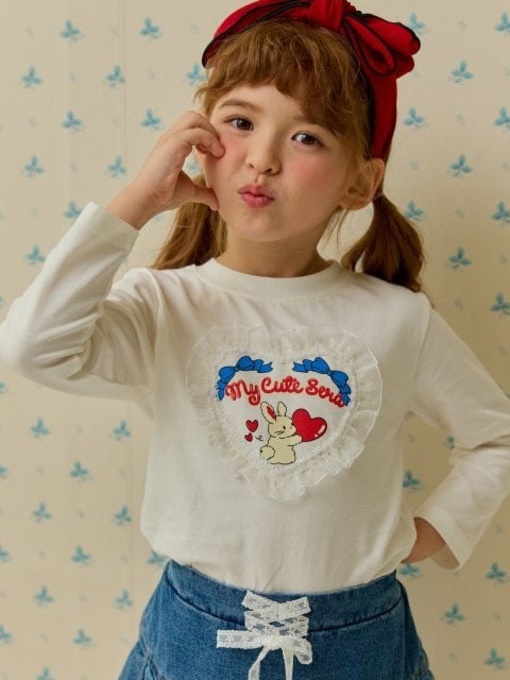 Lace Heart Tee Lace Heart Tee