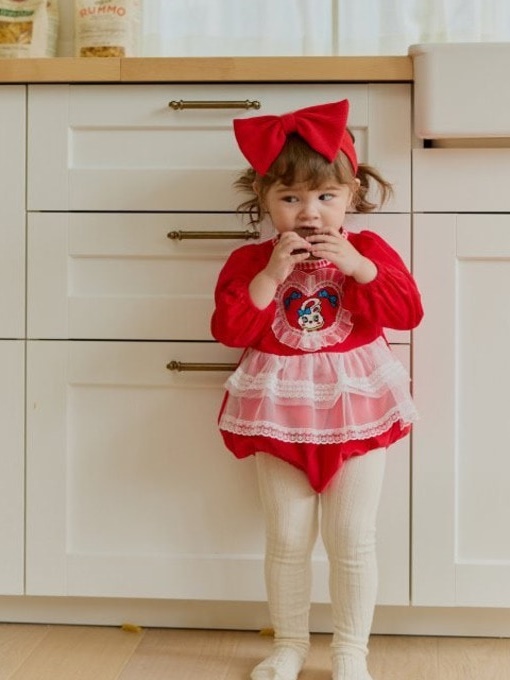 Heart Apron Bodysuit Heart Apron Bodysuit