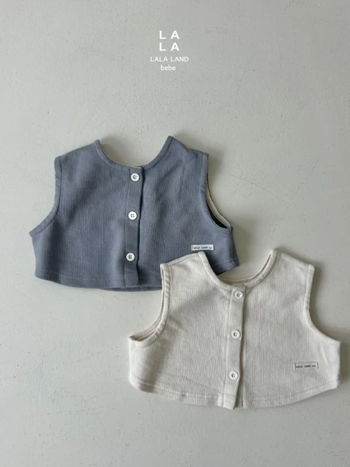 Bebe Button Vest Bebe Button Vest