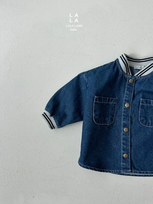 Bebe Banding Denim Shirt – Denim Bebe Banding Denim Shirt – Denim