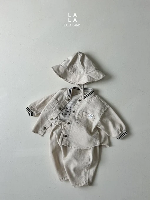 Bebe Banding Denim Shirt – Natural Bebe Banding Denim Shirt – Natural