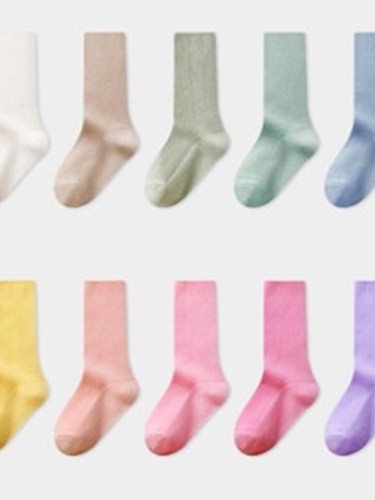 Day Small Rib Socks (set of 5)