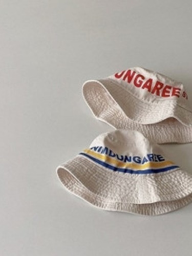 Letter Bucket Hat