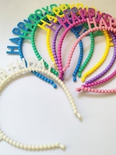 Pearl Happy Birthday Hairband