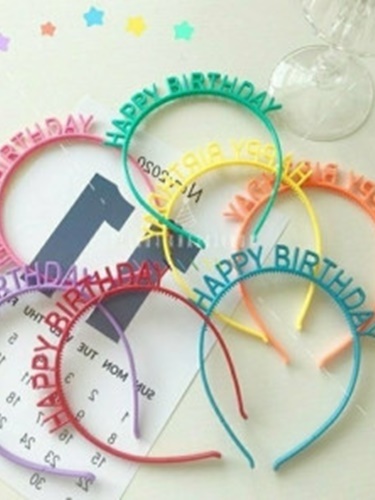 Happy Birthday Hairband