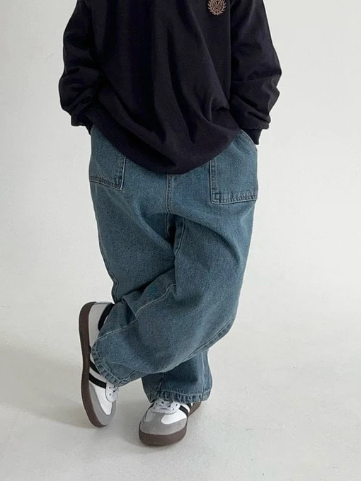Denim Pocket Pants