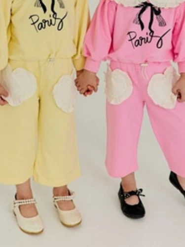 Heart Wide Pants