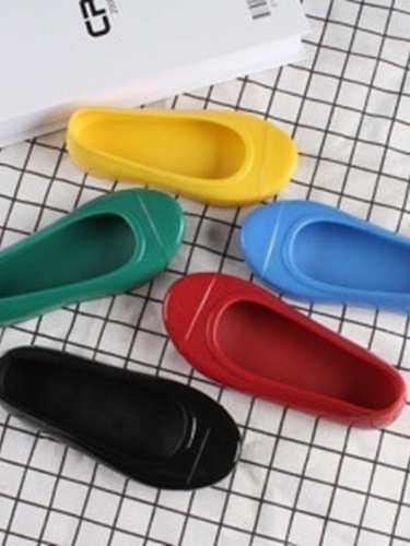 Color Rubber Slip-on