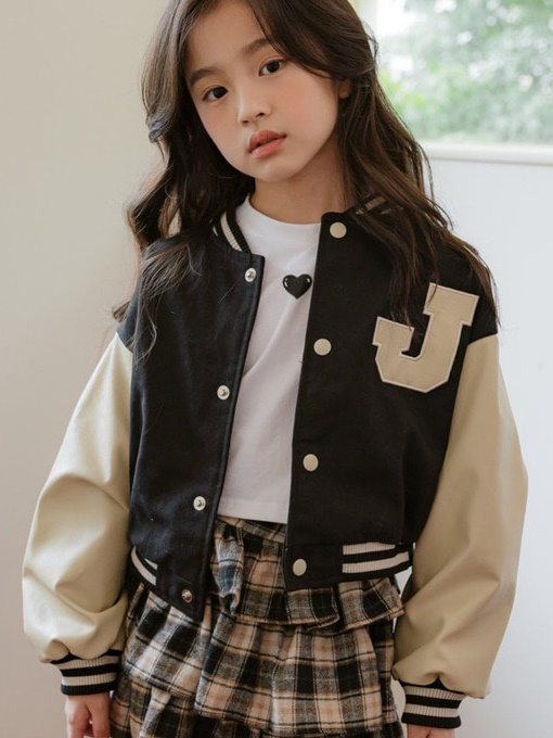 J Colored Baseball Jumper
