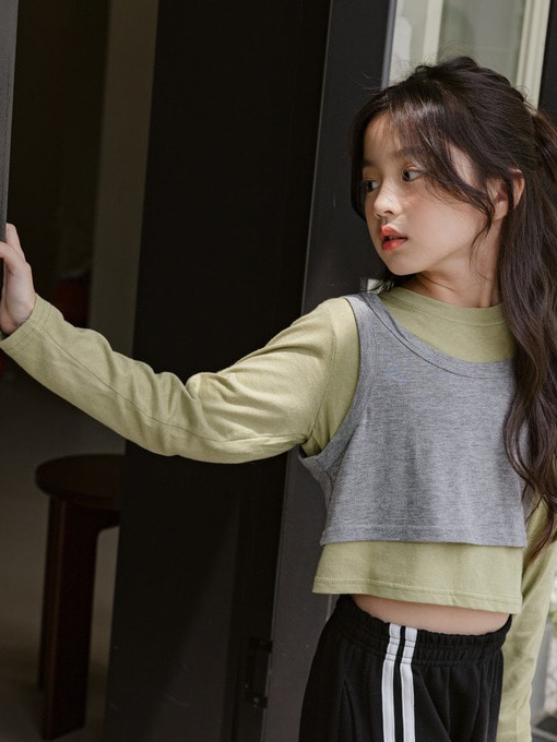 Colored Layered Tee