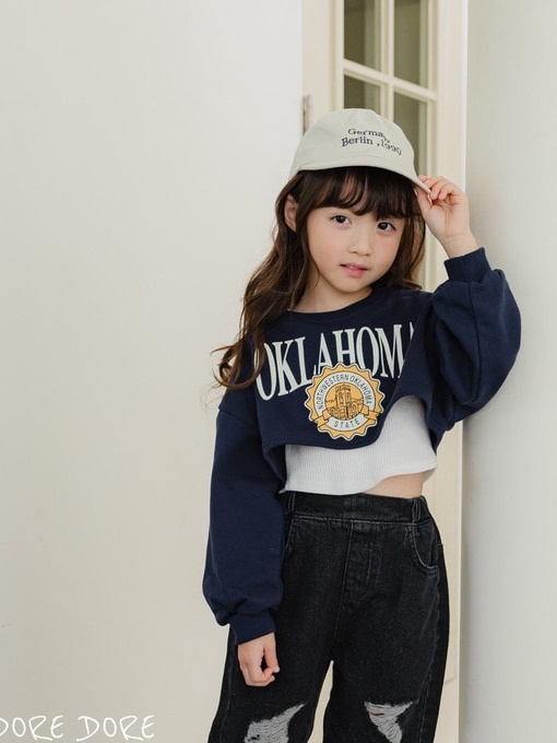 Oklahoma Crop Sweatshirts