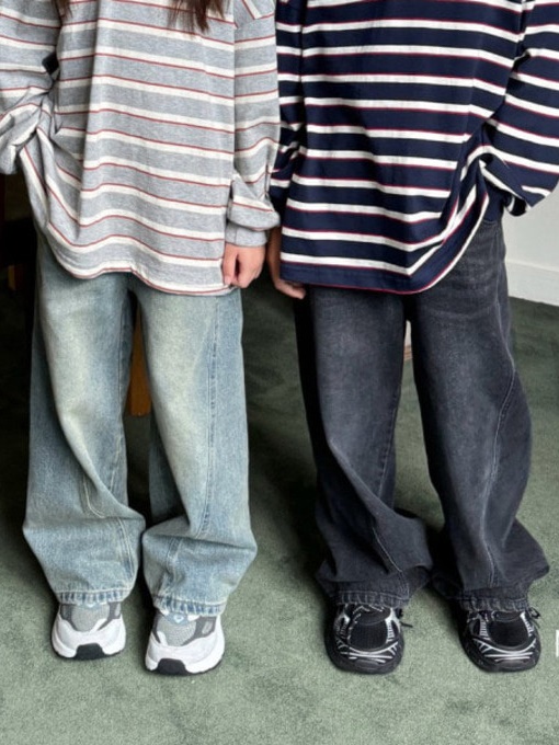 Y2K Diagonal Denim Pants Y2K Diagonal Denim Pants