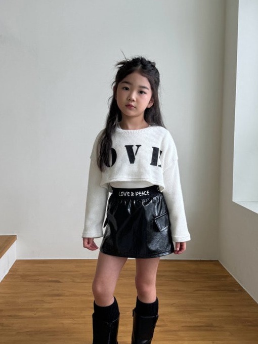 OVE Crop Knit Pullover OVE Crop Knit Pullover