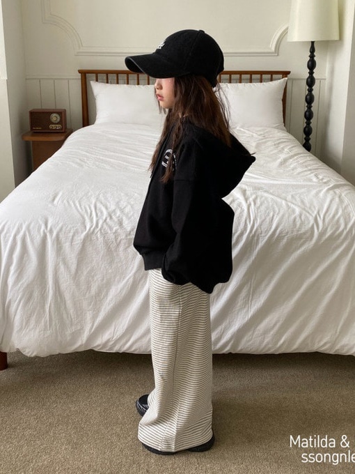 Stripe Wide Pants Stripe Wide Pants