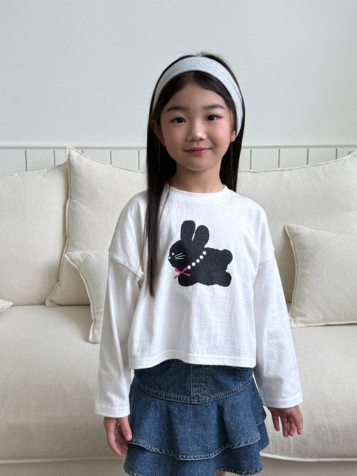 Rabbit Crop Tee Rabbit Crop Tee