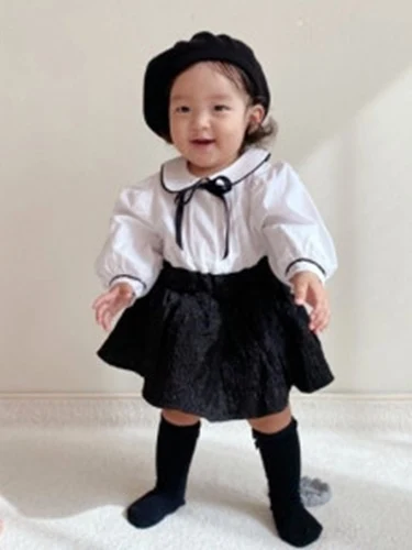 Girl Pintuck Bodysuit