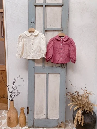 Flat Shirring Blouse